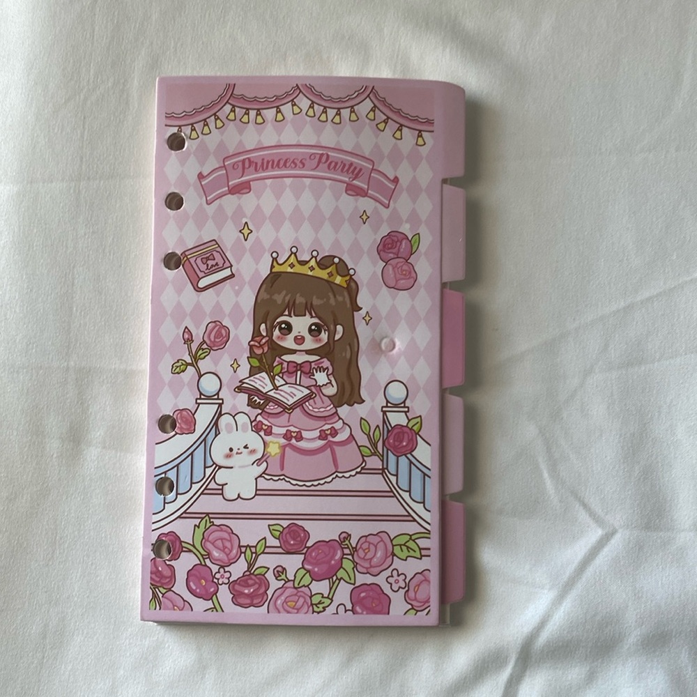 A6 Planner Kawaii Princess Pink - Picture 2 of 12